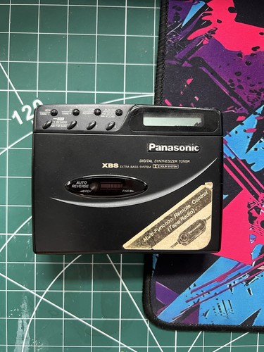 Panasonic v185 fm - panasonic, rq-v185