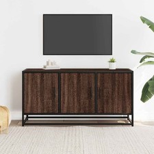 Modern TV Stand 100cm with Doors TV Unit Cabinet Storage Living Room Furniture