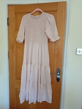 BRAND NEW Pink White Gingham