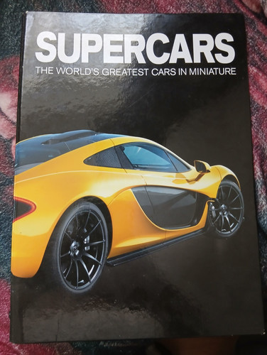 Supercars hardcover book - hardcover,