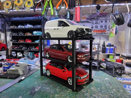 Scale model car 3 - scale, tier