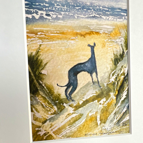 Greyhound print of - print,