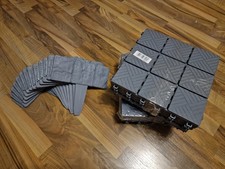 Grey Garden Tiles And Plant Borders