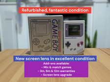 Nintendo Game Boy Gameboy DMG-01 Console, Box, Add-on Games/Warranties Available