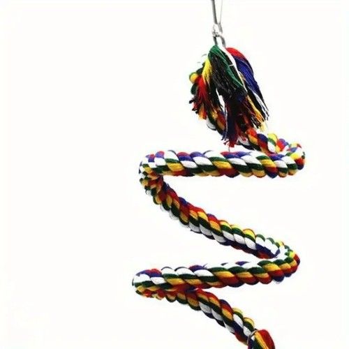 1pc coil swing - perch, parrot