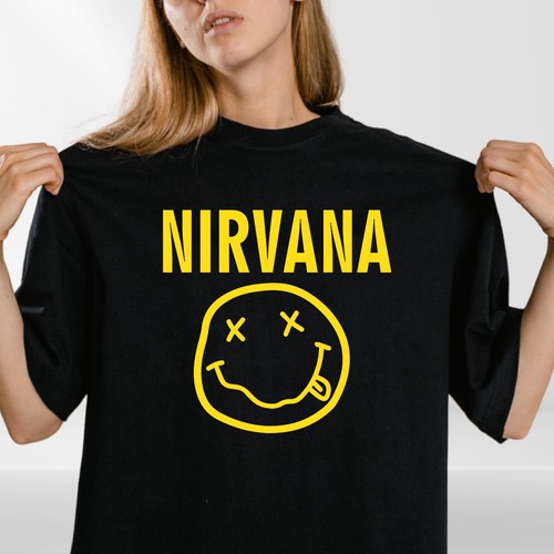 Nirvana logo shirt grunge - logo,