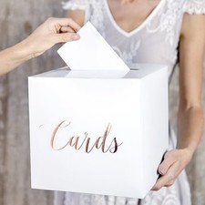 White and rose gold wedding - rose,