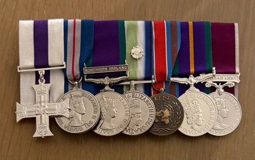 Military cross gallantry gsm - military,