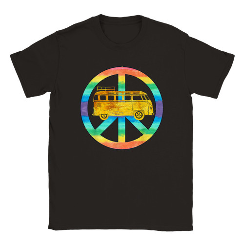 Hippie bus peace classic - hippie,