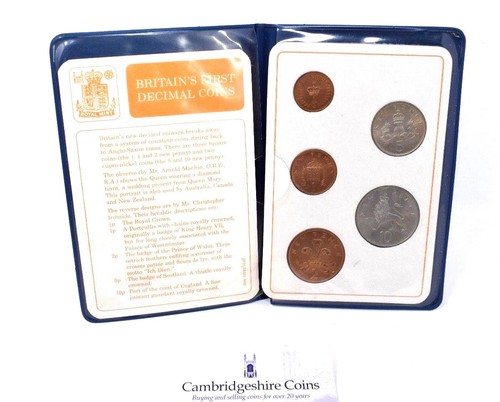 Coin set britains first - coin,