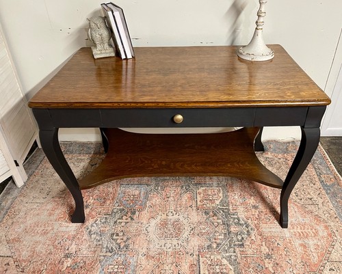 Vintage tiger oak writing - tiger, desk