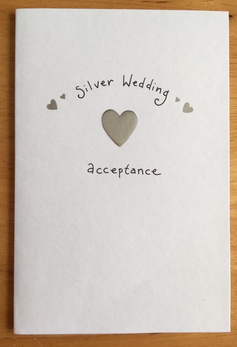 Silver wedding - ‘silver,
