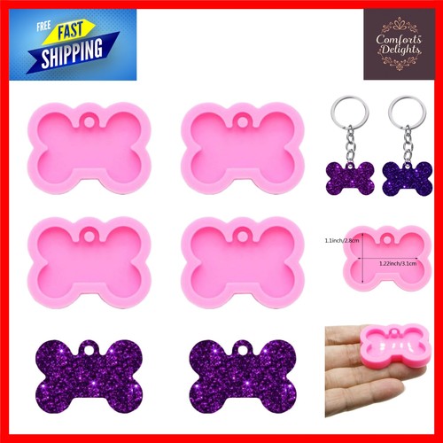Flexible dog bone silicone - bone,