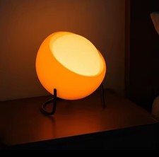 Glass bedside lamp bauhaus - glass,