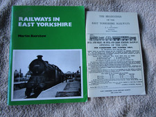 2 BOOKS ON EAST YORKSHIRE RAILWAYS
