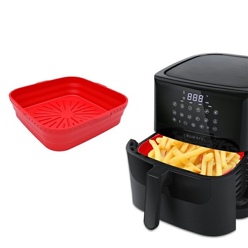 Square microwavable air - microwavable, fryer