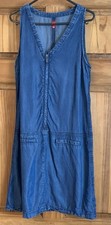 Miss Captain Blue Denim “80’s Style”,Pinafore Dress -Size 36 T (more 6/8)