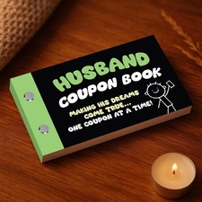Gift For Husband Coupon Book