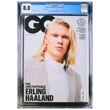 ERLING HAALAND 8.0 CGC GRADED