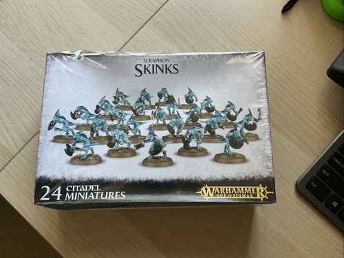 Seraphon lizardmen skinks - lizardmen,