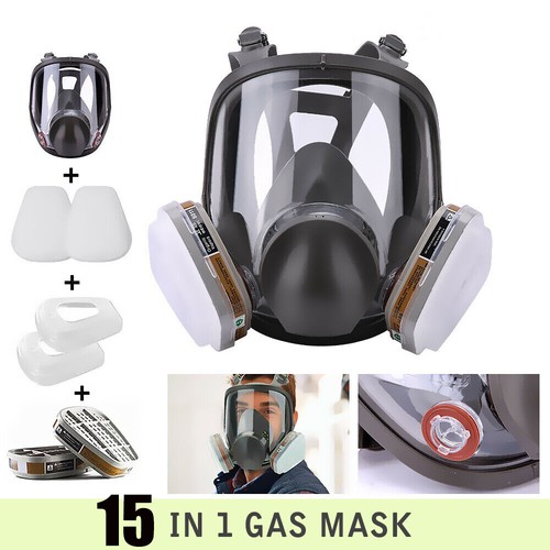 Gas mask full - 15,