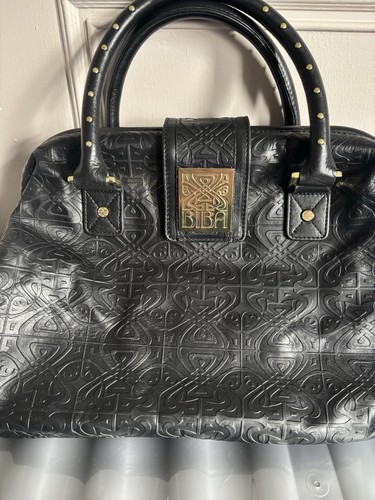 Black biba handbag - handbag, faith