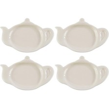 Set Of Four White Tea Pot
