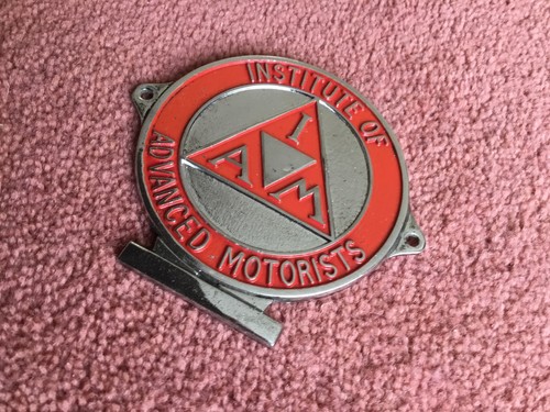 Vintage car badge i - car, (