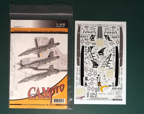 Cam pro decals - 1/48:, 48-017