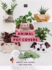 Rico Animal Pot Covers Crochet