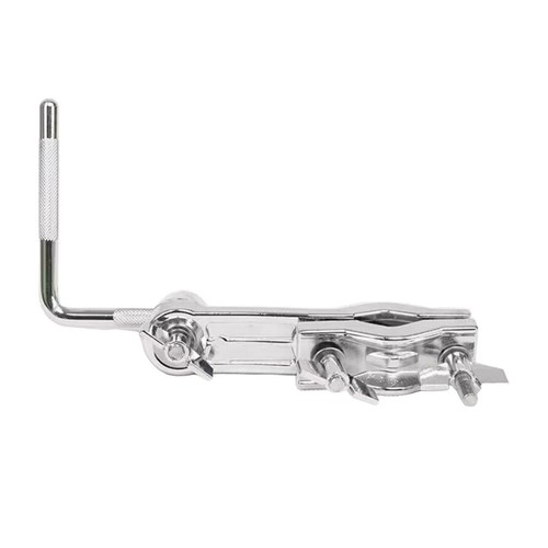 Drum cowbell mount with fixed - with,