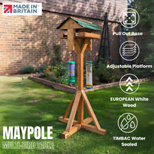 Maypole Heavy Duty Adjustable Multi Bird Table with Easy Clean Removable Base