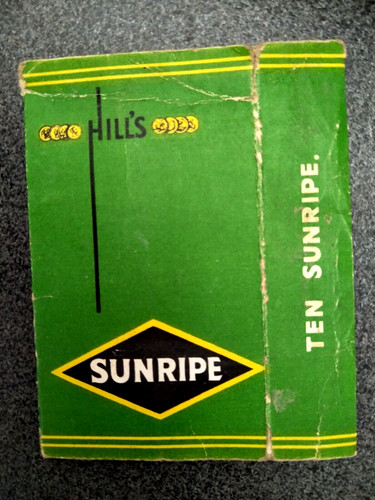 Cigarette packet sunripe hills - sunripe,