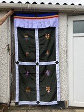 House Decor  Green Embroidery