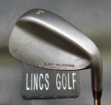 Japanese Black Milled Face 56° Sand Wedge Stiff Steel Shaft Golf Pride Grip