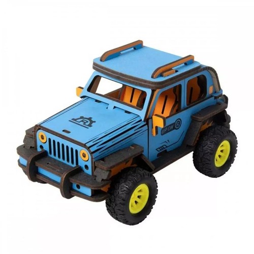 Wooden car model kit - wooden,