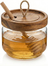 Honey Jar Pot Glass Holder