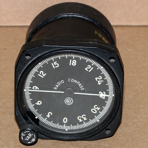 Vintage aircraft radio compass - vintage,