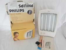 Philips HB175 Face Tanner Studio Home Solarium UV Lamp VGC Box, Goggles and Inst