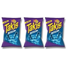 3 X Takis Blue Heat Large 200g