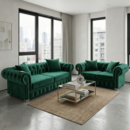 Olympia chesterfield velvet - chesterfield,