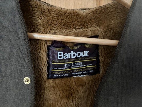 Vintage barbour lining warm - lining,