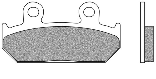 Brake pads 0106 organic - brake, fd.0106