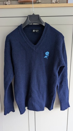 Vintage shetland wool jumper - shetland,