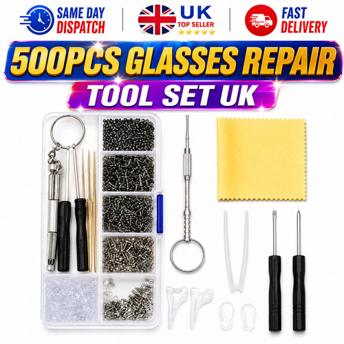 500pcs glasses repair kit - glasses,