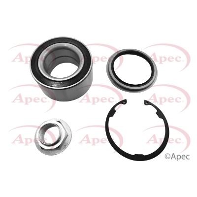 Front axle wheel bearing - wheel,