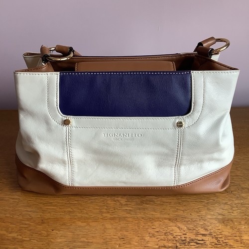 Tignanello leather handbag - leather, in
