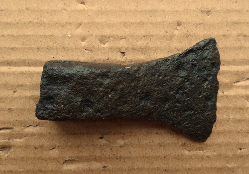 Fine celtic iron adze axe - celtic,