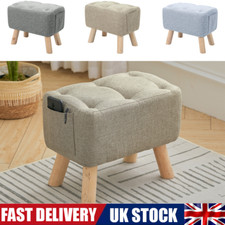 Wooden Footstool Footrest