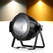 200W COB LED Par Light DMX Stage DJ Audience Blinder Light Warm and Cool White